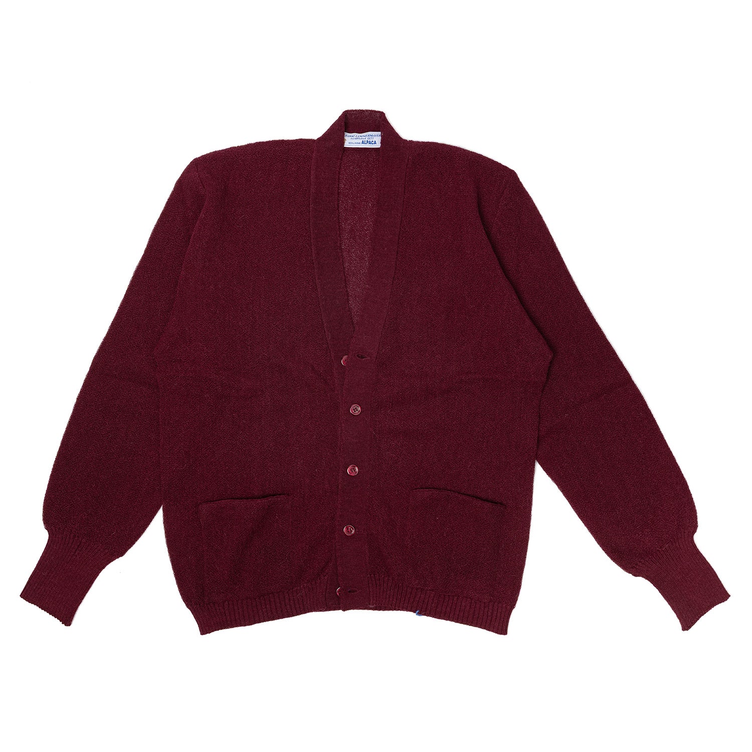 Fanni Lemmermayer x MJ: V-Cardigan "Franz Joseph" made from pure Alpaca Wool - handmade